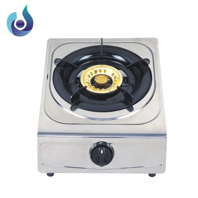 2021 Best Sell Glass Single Burner Table Top Gas Cooktop Portable Camping Stove Factory Price