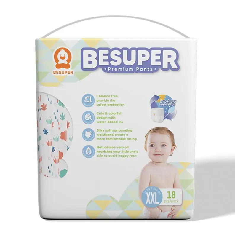 besuper colorful baby cloth nappies baby training pants