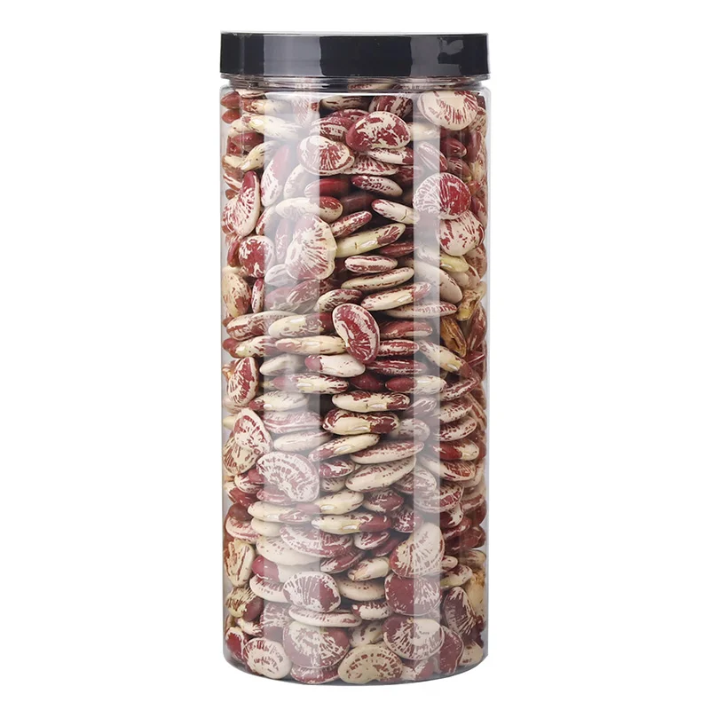 
Different size clear PET plastic cookie candy food jar 