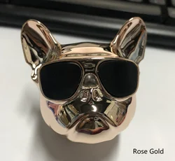 Creative Design With Sunglasses Aromatherapy Vehicle Decoration Vent Perfume Clip Bulldog Head Car Air Freshener