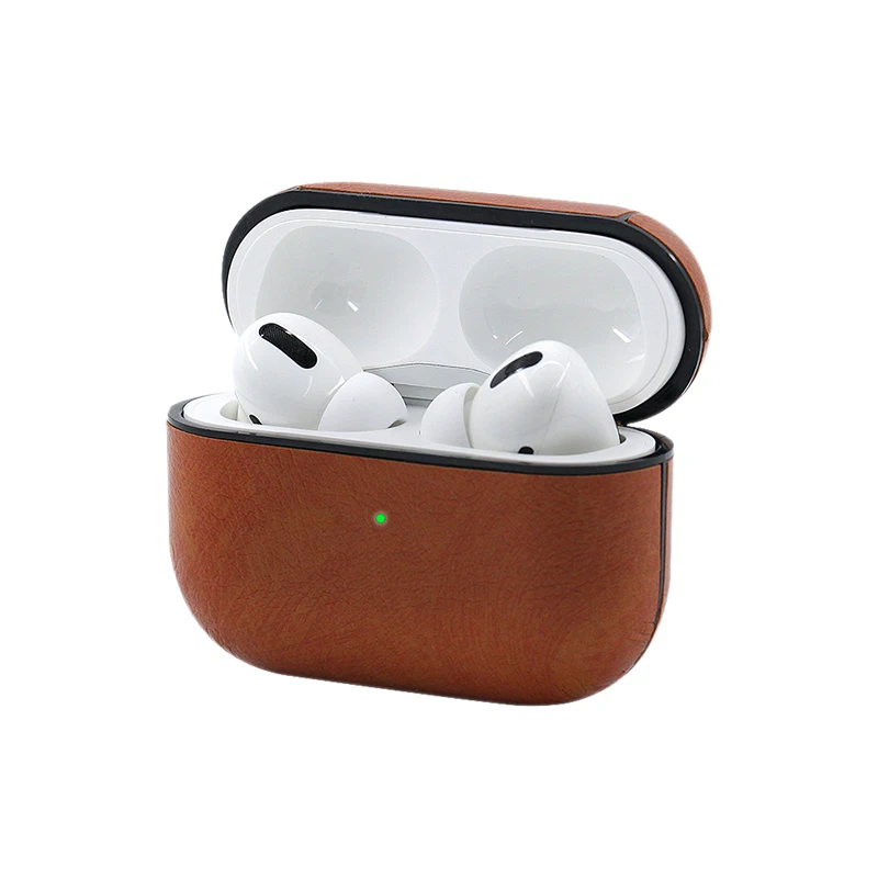  Новое поступление 2020 чехол для airpods роскошный кожаный беспроводных