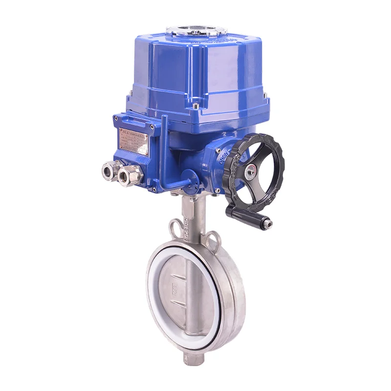Exquisite craftsmanship electrical butterfly valve exhaust water actuators