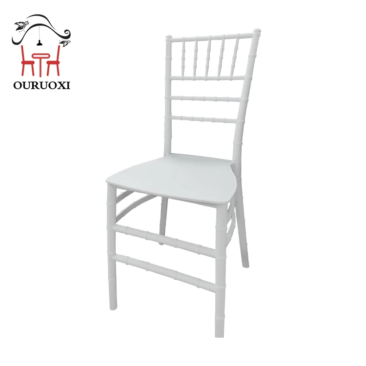 Factory Cheap Price High Quality Modern Style Plastic PP Tiffany Weddings Event Chiavari Chair