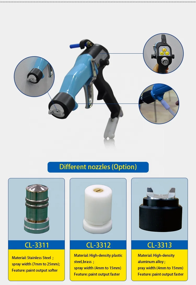 CL-3009 Электростатическая ручная машина для покраски дерева