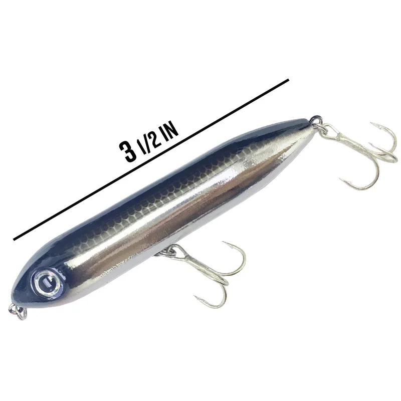 100mm 11g Super Spook Topwater Fishing Bait Pencil Legendary Walk The Dog Lipless Jerkbait Fishing Lures