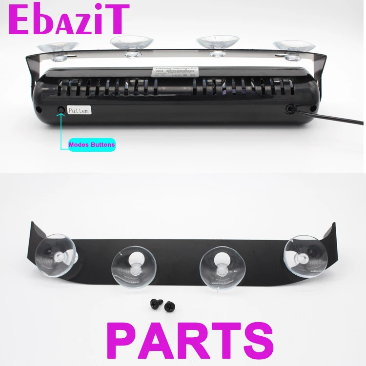 S6 led emergency warning lights HIGH POWER LED Multi-Function Strobe Light with flashing dash light