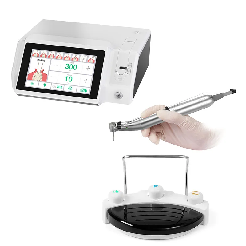 2023 New Colorful LCD Touch Screen Implant System 2In Motor-implant With 20:1 Optical Fiber Contra Angle Handpiece