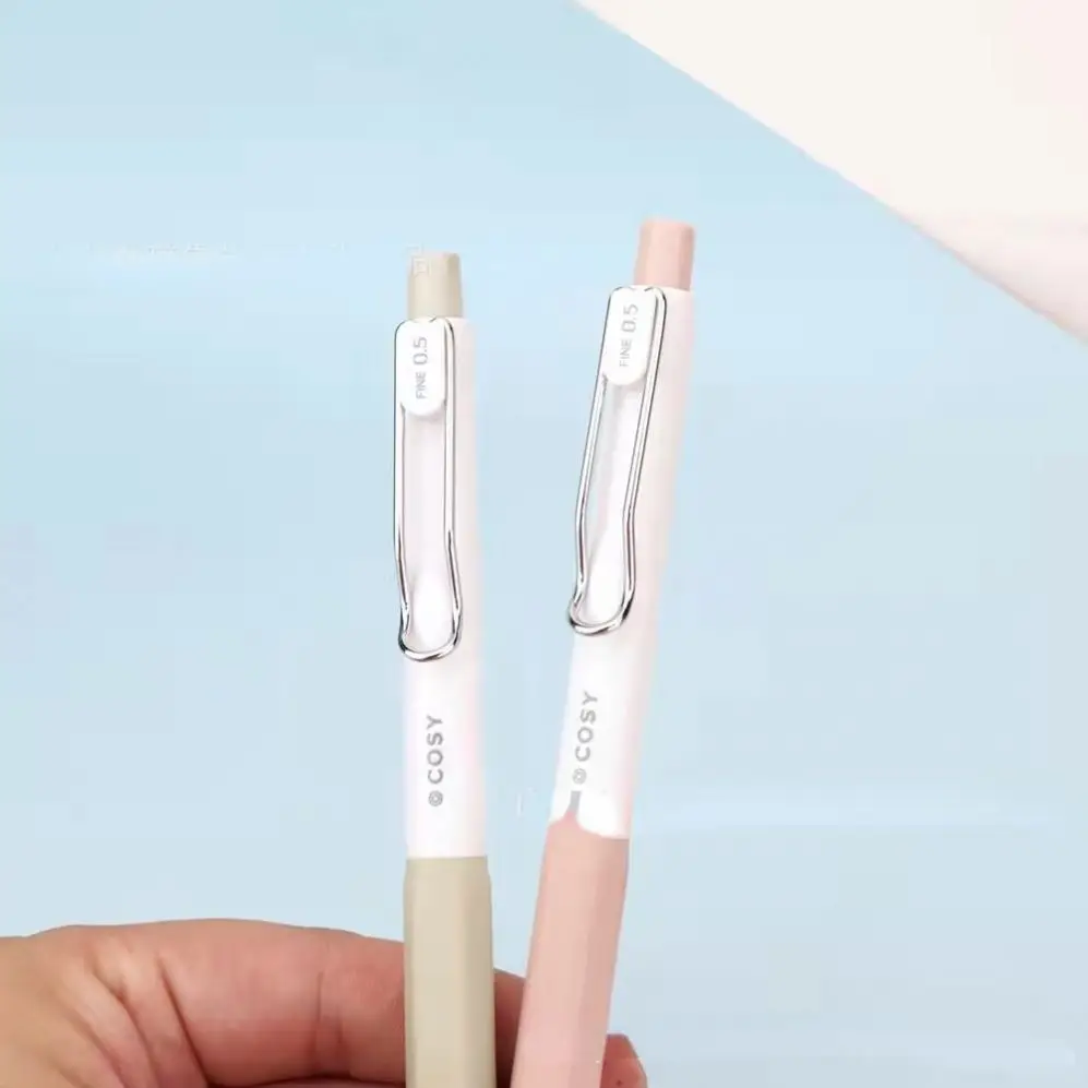 Special-shaped Gourd Head Large-capacity Carbon Pen Student Signature Pen Creative ST Shape Gel Pen Stitching Color 0.5mm