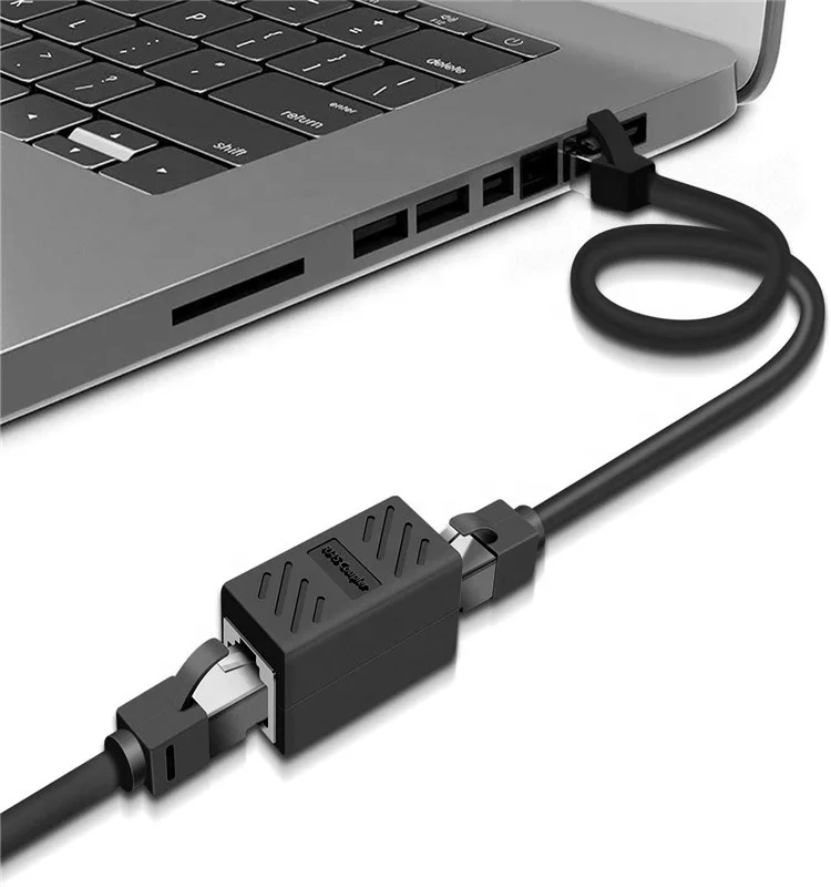 RJ45 муфта Ethernet встроенный разъем пробки для Cat5 Cat5e Cat6e