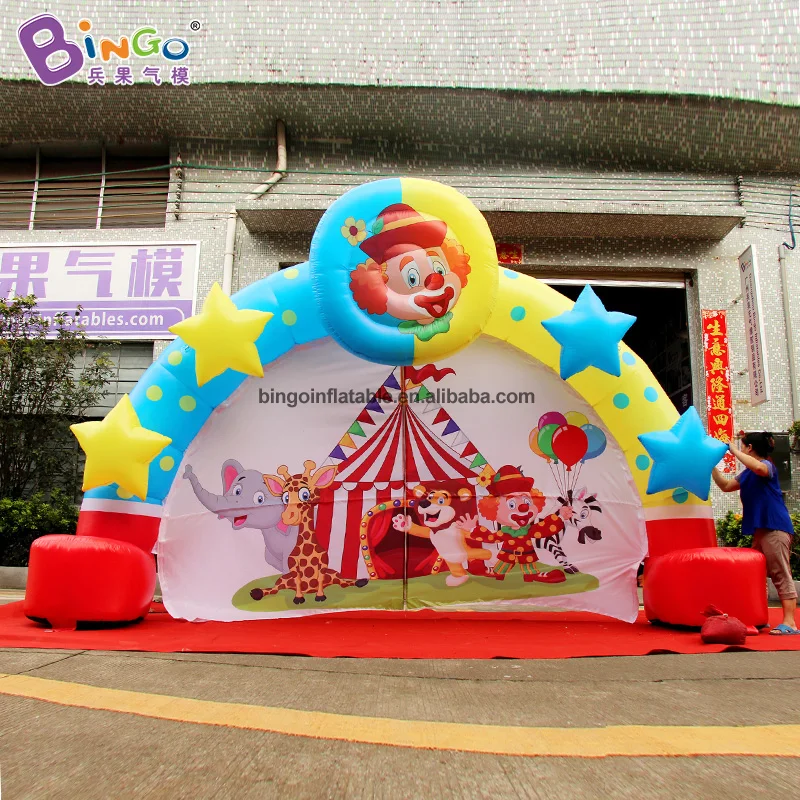 Inflatable Star Cartoon Archway Amusement Stage Decoration Inflatable Arch Events Inflatable Balloon Archs