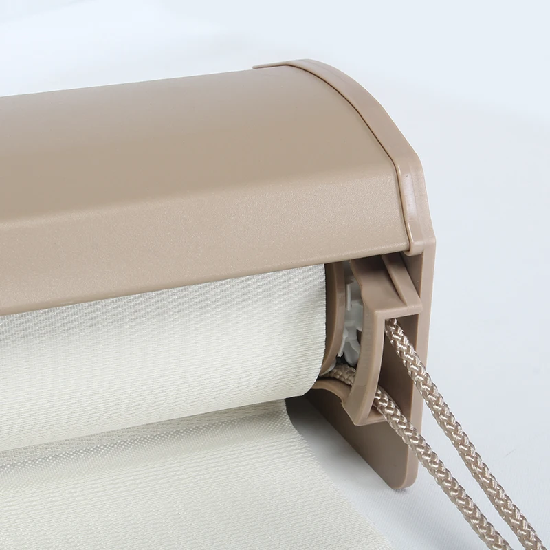 White Shangri-la Blinds Fabric sheer triple shade Shangri-la roller blinds