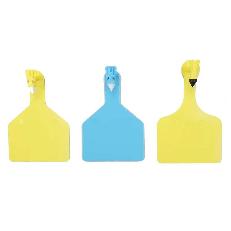 Новые пластиковые Ушные бирки RFID для лечения коз свиней крупного рогатого скота овец лошадей фермы и животноводства