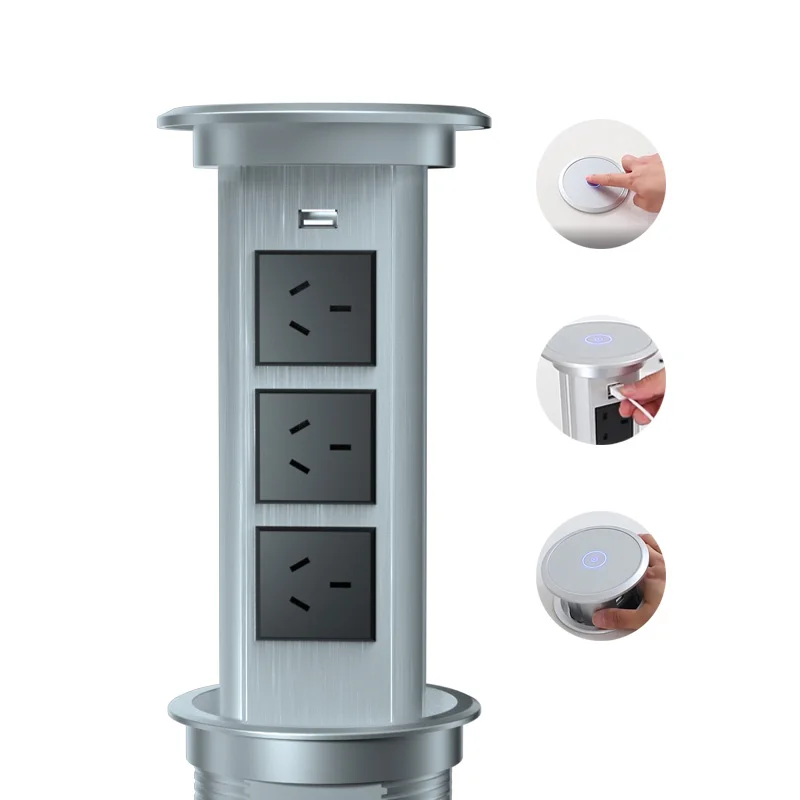 IP water 44 desktop wall switch socket pop up socket sublimation electric plug socket