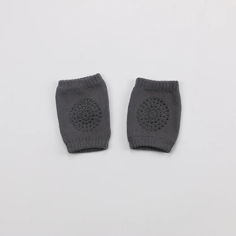  Customized Factory Supply High Quality Knitted Silicon Anti Slip Baby Kids Knee