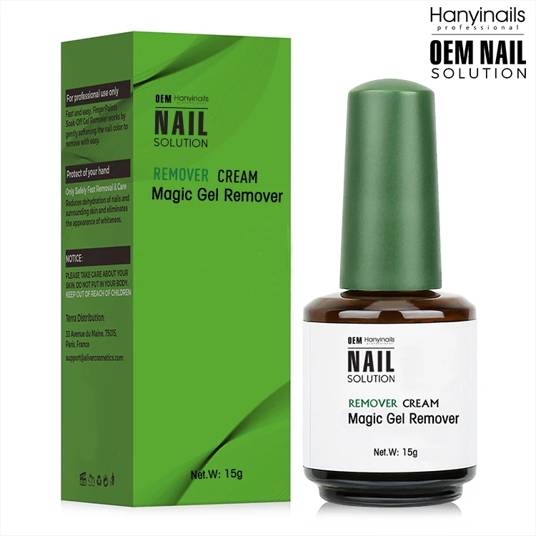 Hanyinails OEM средство для снятия гель-лака ногтей 15 мл профессиональное