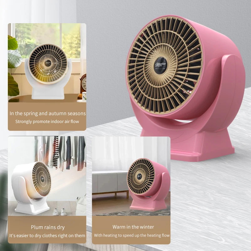 New trends 2022 hot sale desktop household desktop Mini silent air heater bathroom for all home small air heater