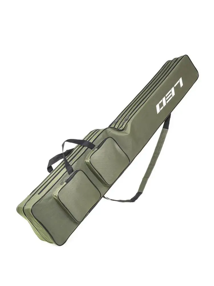 Newmajor 1 3 м большой емкости Складная удочка сумка для хранения рыболовных снастей мешок случай рыболовной удочки