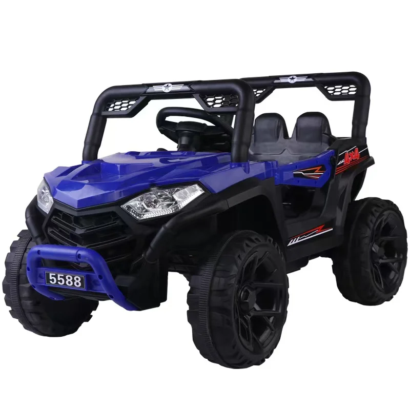 Mini Unisex Electric Car for Kids Ride-on Toy with 6V Battery and Remote Control for Children Aged 5 to 7 Years