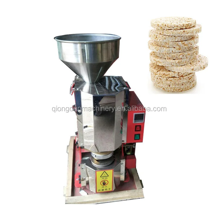 Korea Puffed Popped Rice Cake Machine Hot Selling Cookies Arroz Maquina High Quality Pop Rice Cake Making Machine