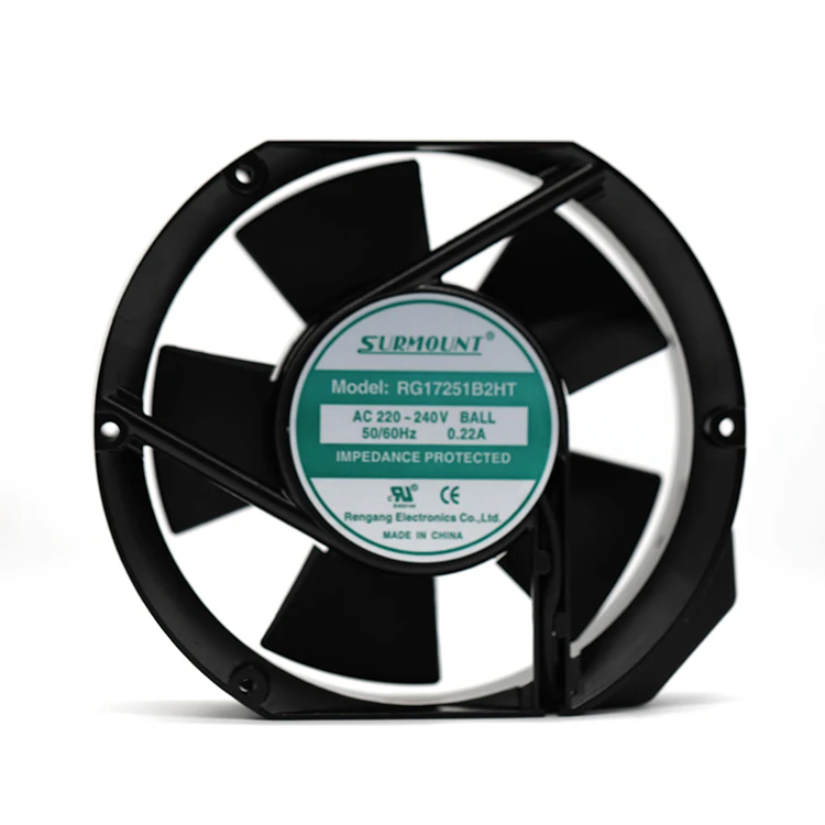 High Speed 2700RP/3100RPM Die-Cast Aluminum Corrosion-resistant Quality Material Motor Cooling Fan For Refrigeration Machinery