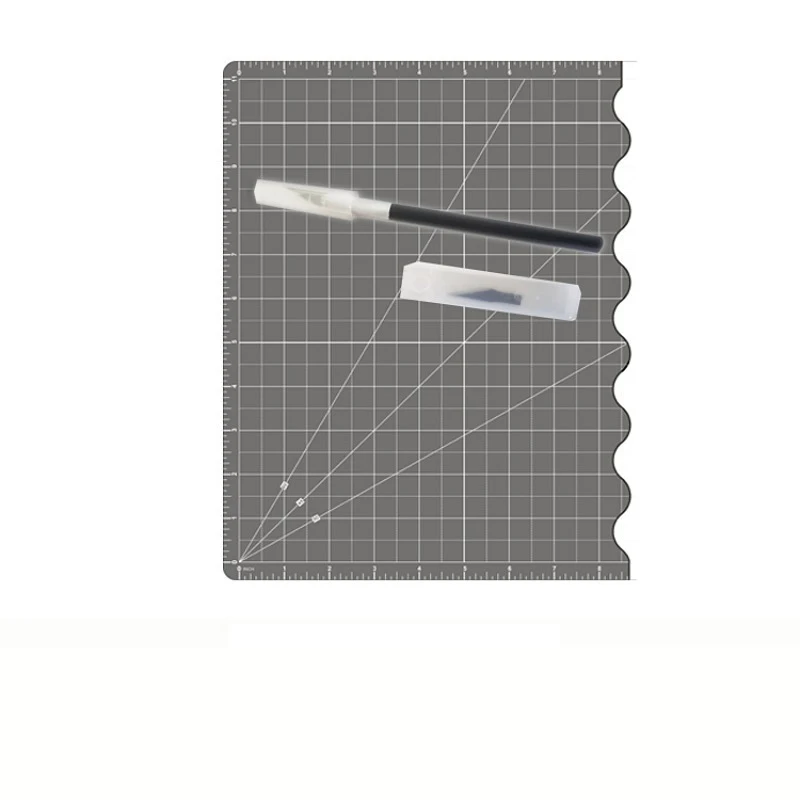 A2 cutting mat 60X45cm 3 Layers eco friendly self healing foldable cutting mat for art crafting