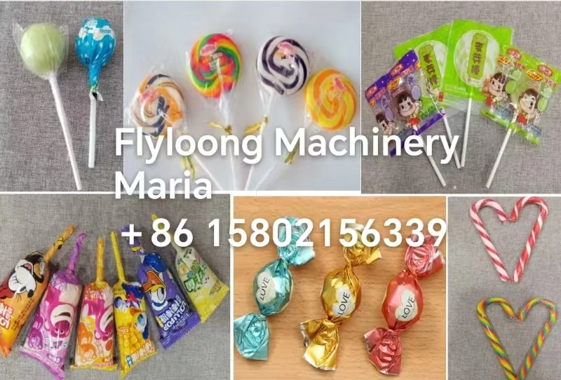 FLD-TY350 Flat lollipop production line / full automatic candy customized forming and packing machines