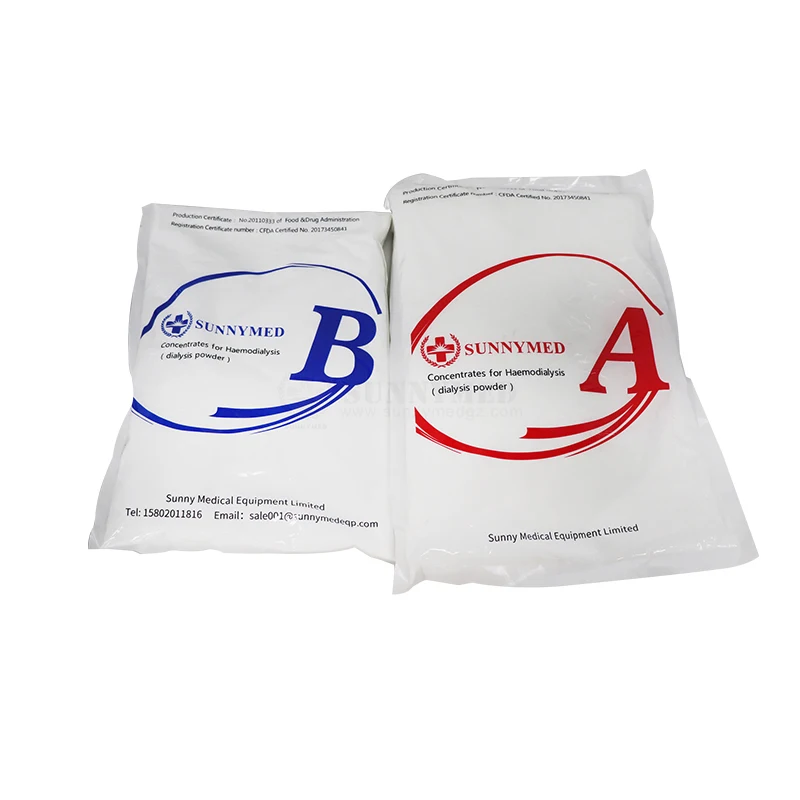 SY-O010 Medical Dialysis Powder Professional Consumables Dry Dialysis Hemodialysis Concentrate Powder