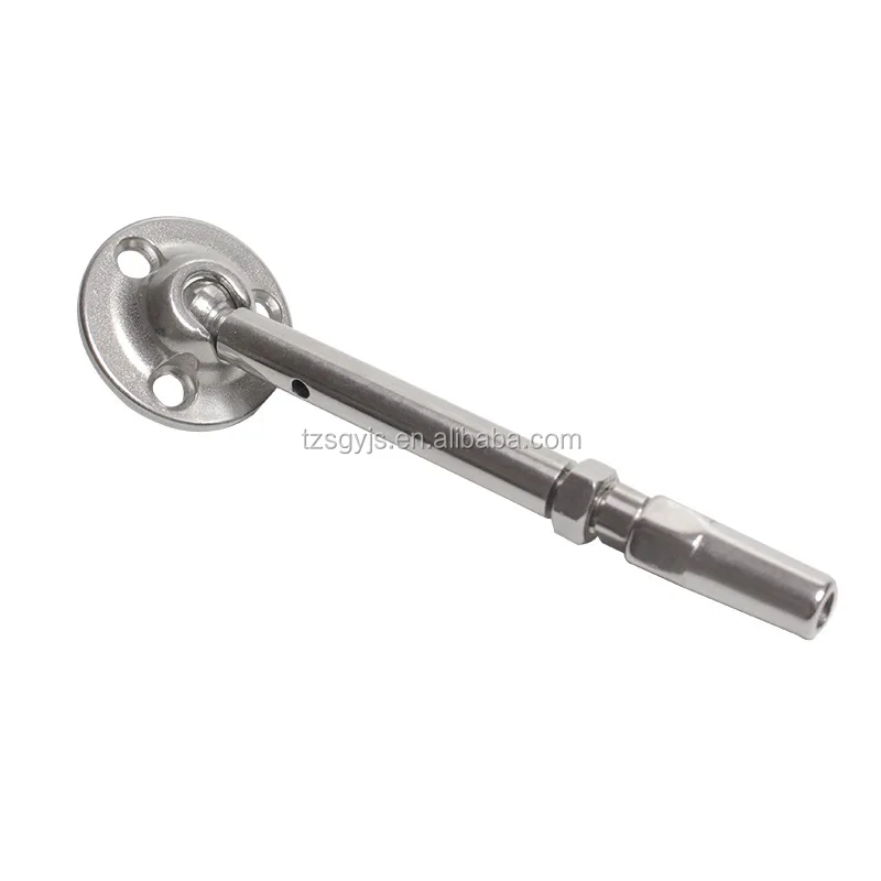 Adjustable Stainless Steel Cable Railing System Swageless wire rope fitting easily Quick installation