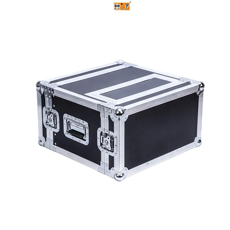 Professional Stage Equipment Wireless Microphone Flight Case With 2U Drawer