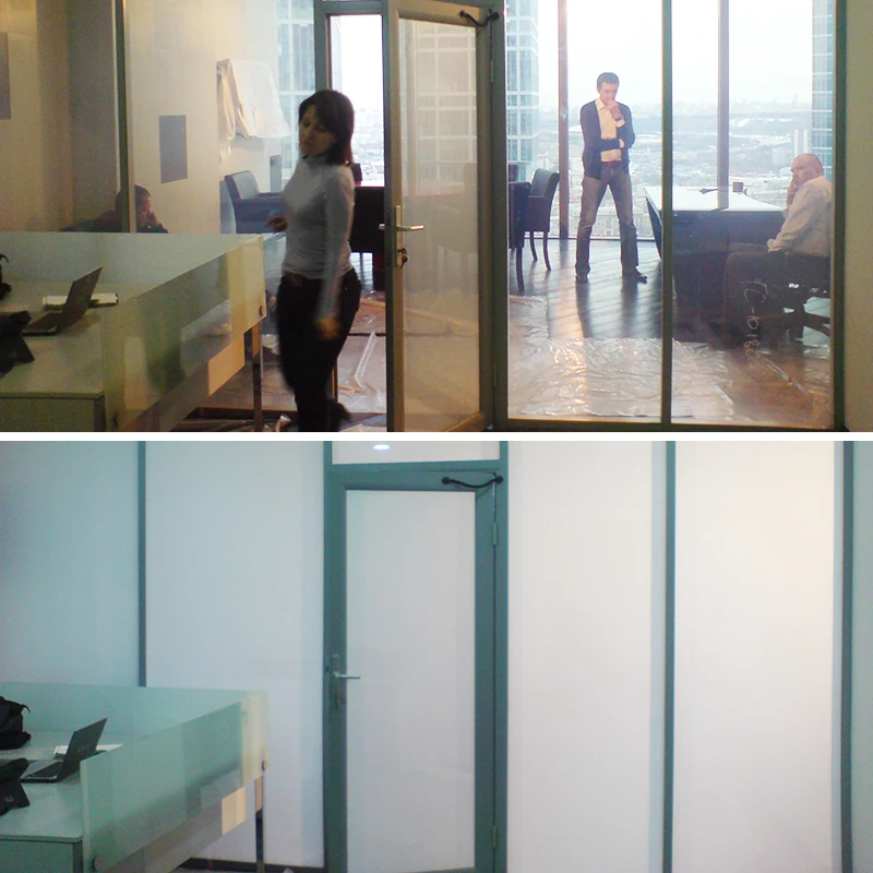 opaque glass electric smart glass