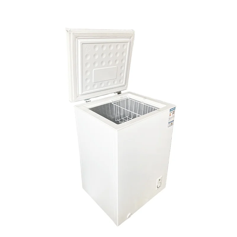 Best Selling Household Appliances Kitchen Horizontal Refrigerator Single Door Top Opening Deep Cabinet Freezer