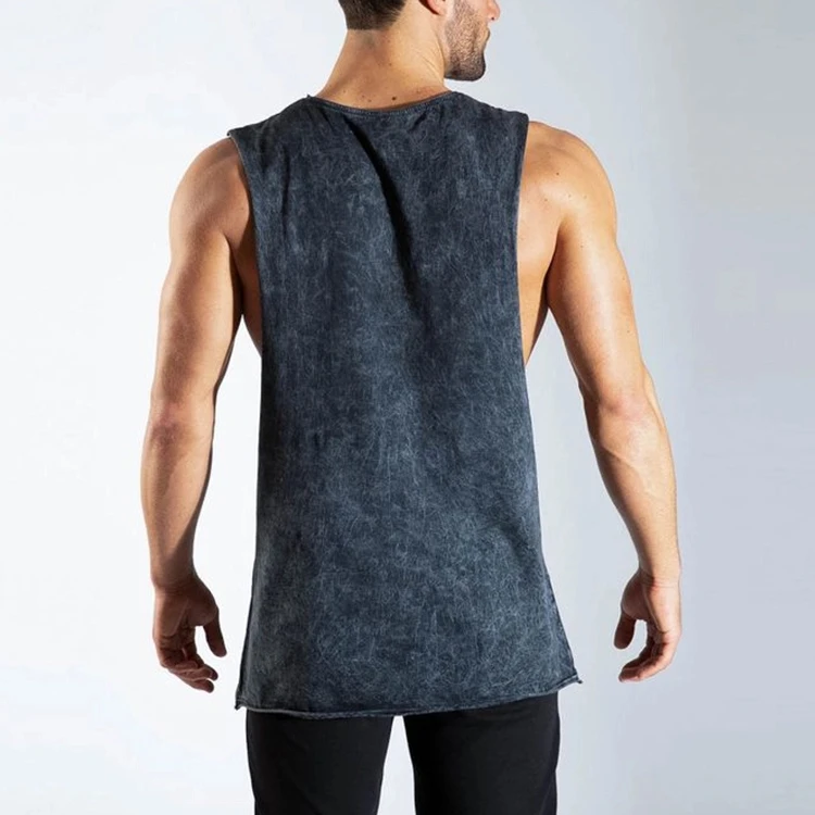
Casual Fashion Clothing Bodybuilding Cotton Gym Tank Tops Men Sleeveless Undershirt Fitness Stringer Muscle Workout Vest 