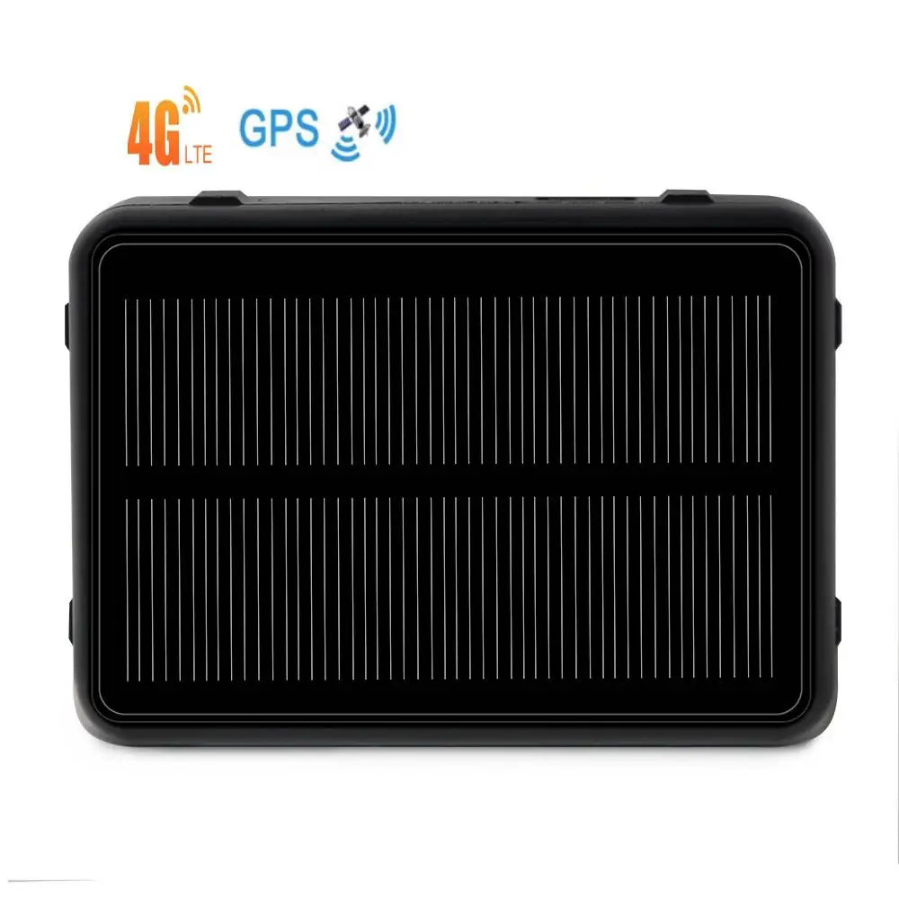 9000mAh IP67 Waterproof 4G LTE Real time Solar Power Camel GPS Position Wild Animal Locator Sheep Horse Cattle Tracking Device