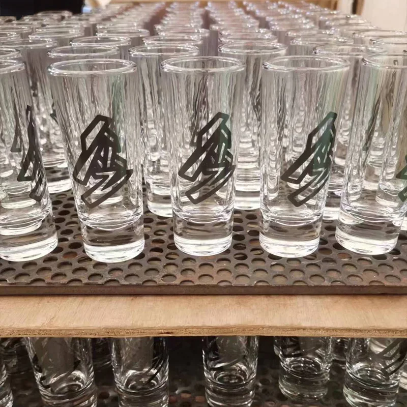 Hot Selling Souvenir Bar Tequila Blank 2oz Mini Sublimation Custom Printing Logo Glass Shot Glasses