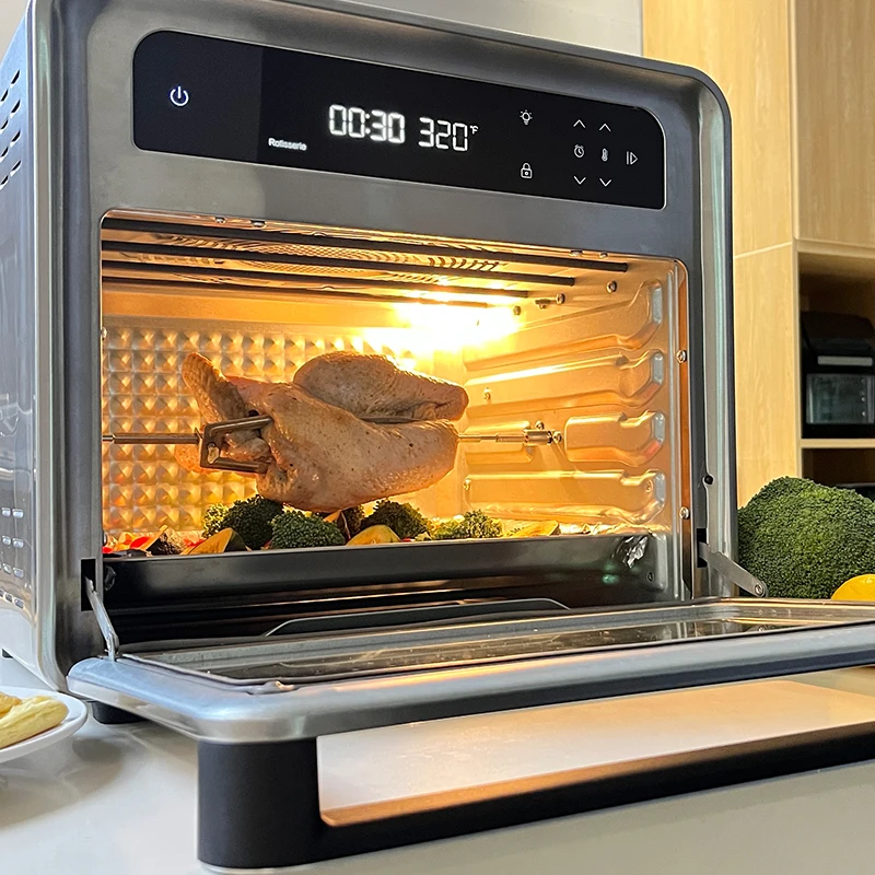 30L Electric Oven Bread Baking Oven 1700W Multi-Functional Convection Oven