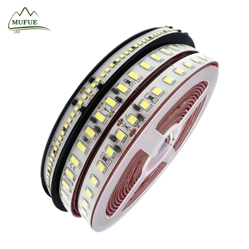 Hotel garden IP65 smd 2835 120leds/m AC 110V 220V strip led tape light not need Drive