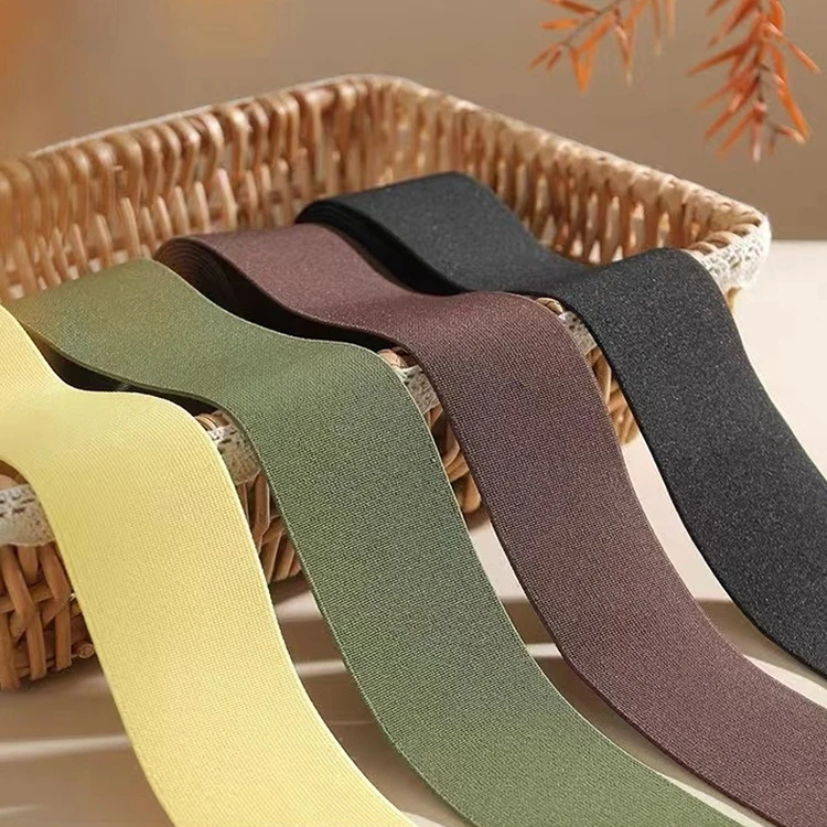 1-20cm Width Colorful Nylon Elastic Band For Underwear Elastic Waistband