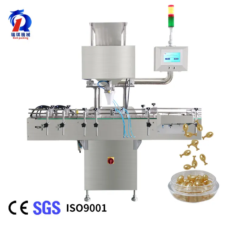 Zjsa Tablet And Softgel Liquid Capsule Filling Counter Machine Capsule Counting Machine