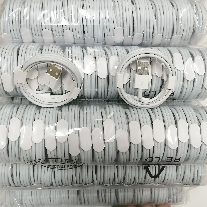 Original Fast Charging USB Cable For iPhone X XR 8 7 6 6S Mobile For iPhone Charger Cable Fast Data Charging cable Kabel Data