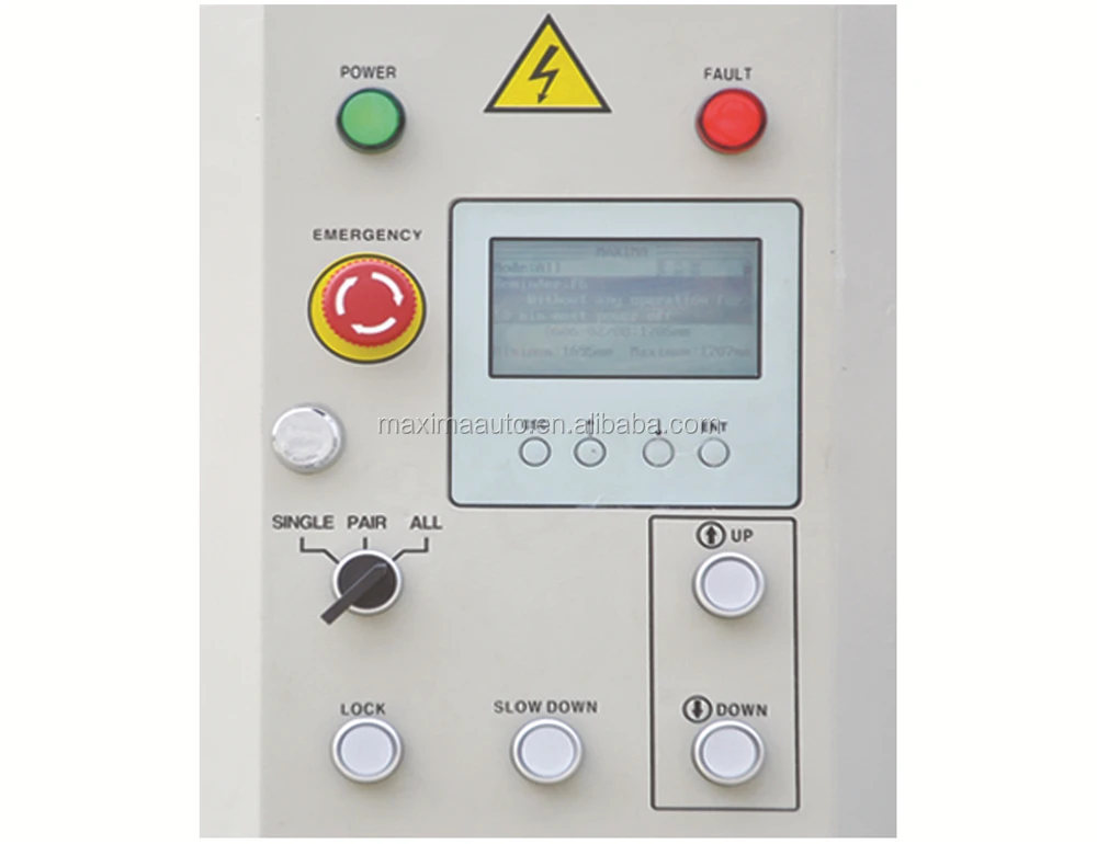 Maxima FC75W 4 Column Car Lifts Heavy Duty Lifting Hydraulic Lift