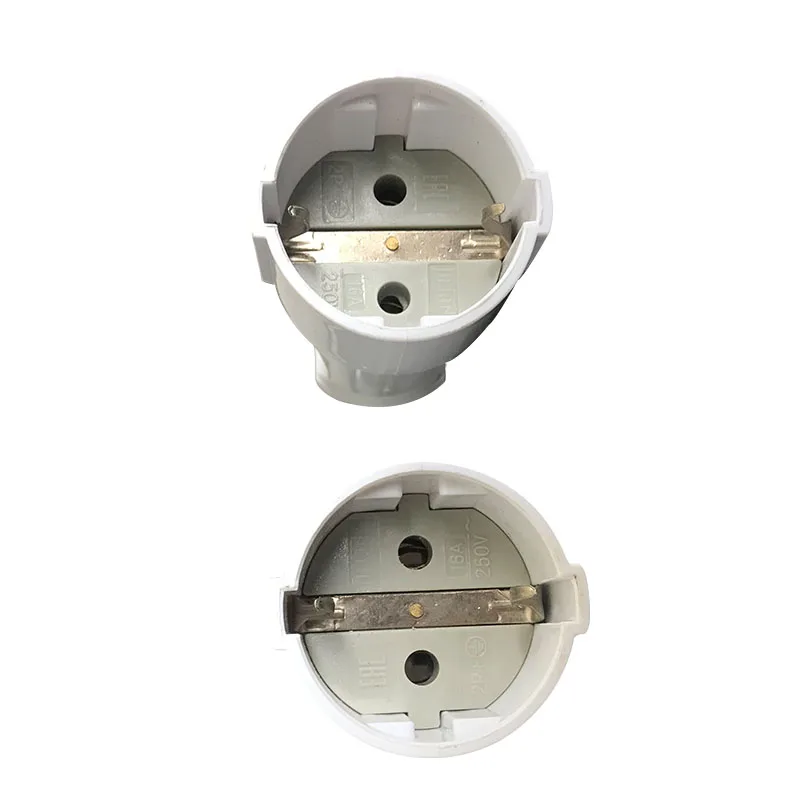 Male to 3 pin European female power adapter plug