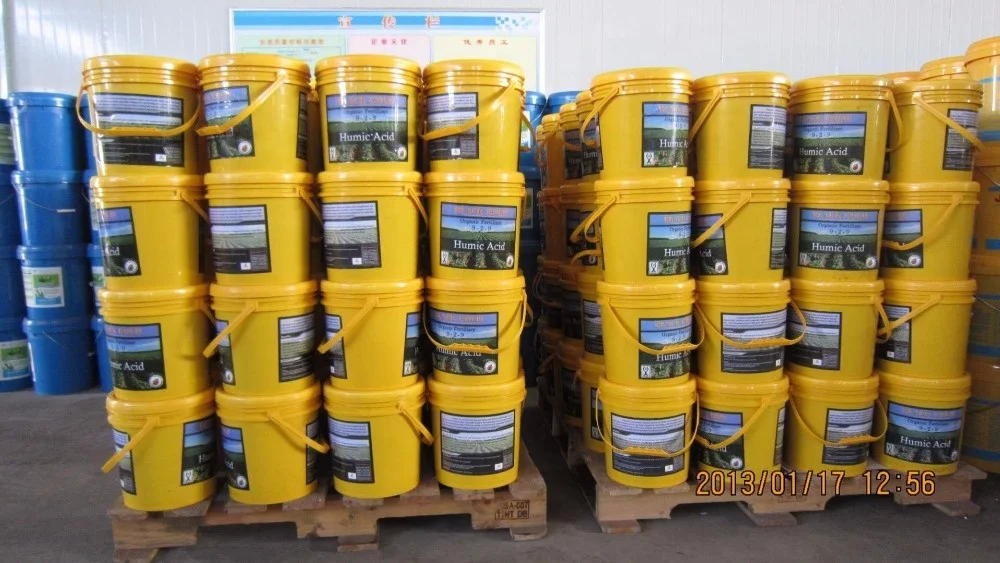 Humic acid with NPK Agricultural organic fertilizer Seeweed fertilizer Water soluble powder Granular