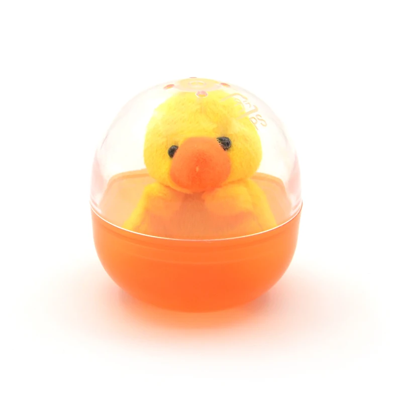 Wholesale gashapon capsule mini 6cm animal stuffed plush toys for capsule-gashapon-vending-machine