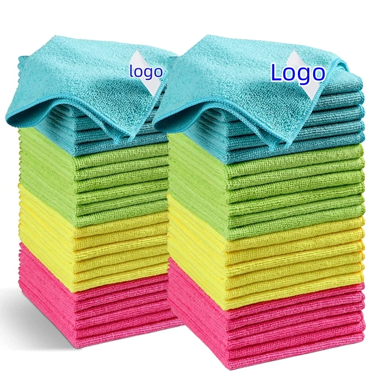 Microfiber towel vacuum compression packaging cleaning towel