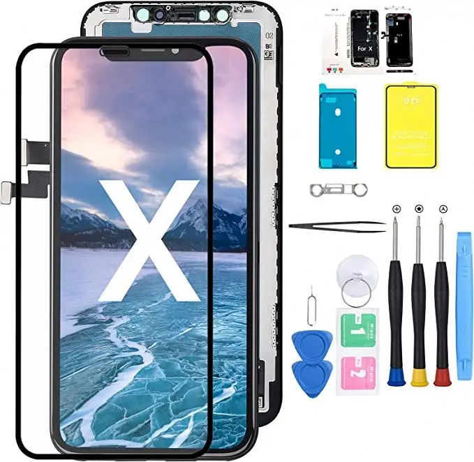Phone LCD Assembly New Style for iphone X lcd gx With High Quality