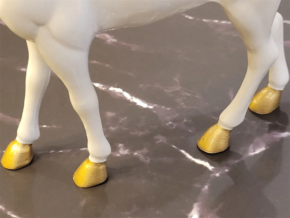 Brass Horse Sculpture Copper Animal Ornaments Sculptures Decoration