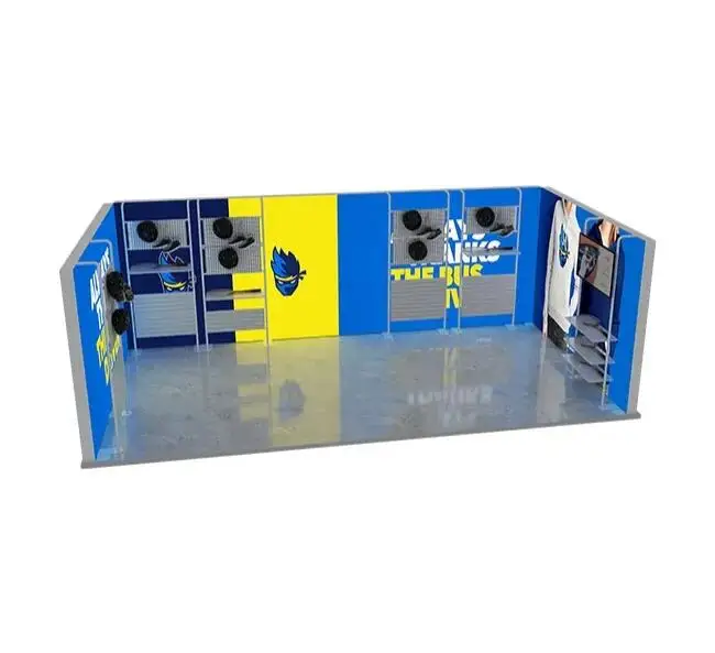 Light Box Frames Advertising Light Box Booth With Storage Room And Tv Led Light Box Stand Trade Show Display Booth