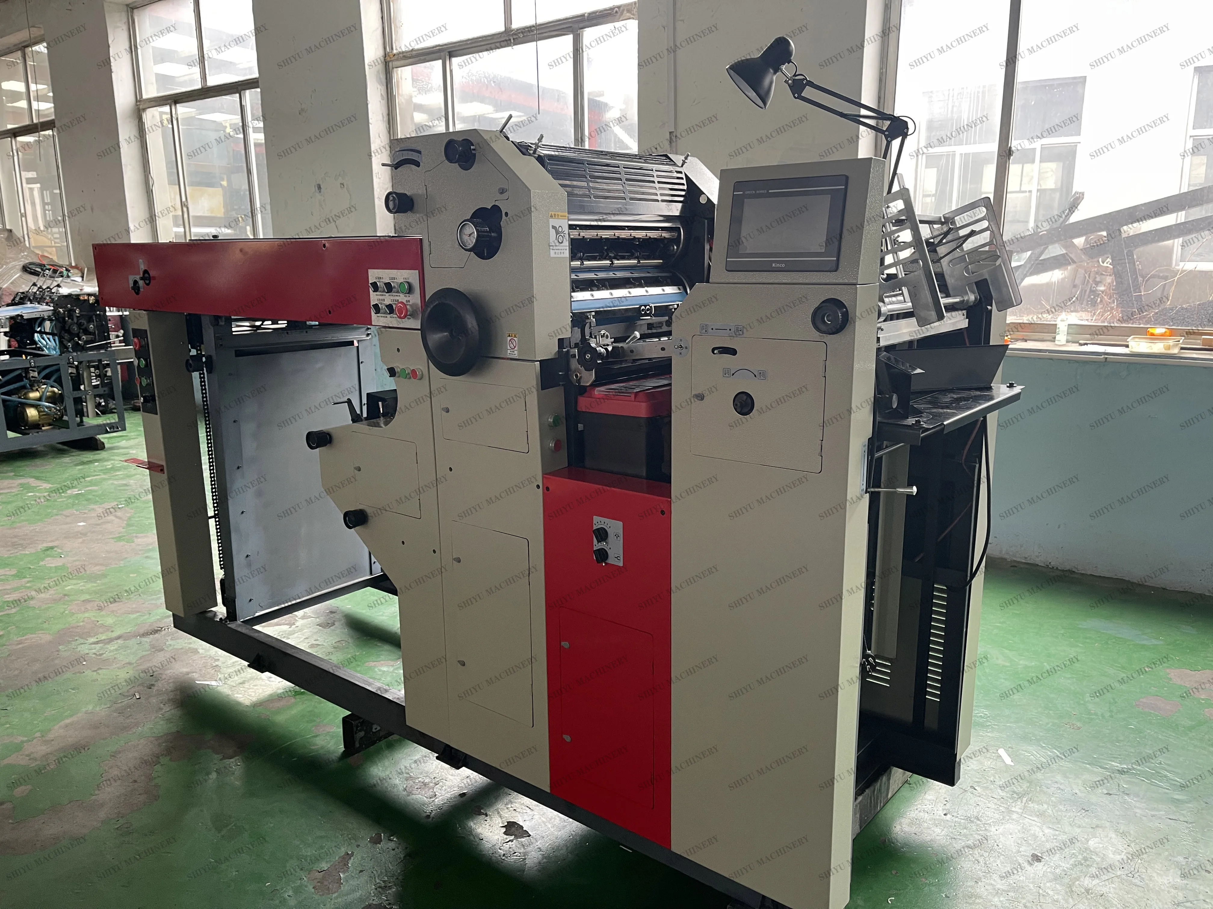 China Factory 1 2 3 4 5 6 Colors Notebook Cover Magazine Post Card label Offset Printing Machine