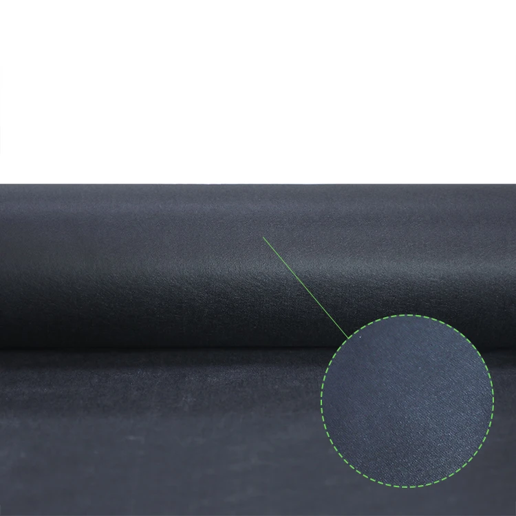 Black bamboo charcoal spunlace roll nonwoven fabric rolls