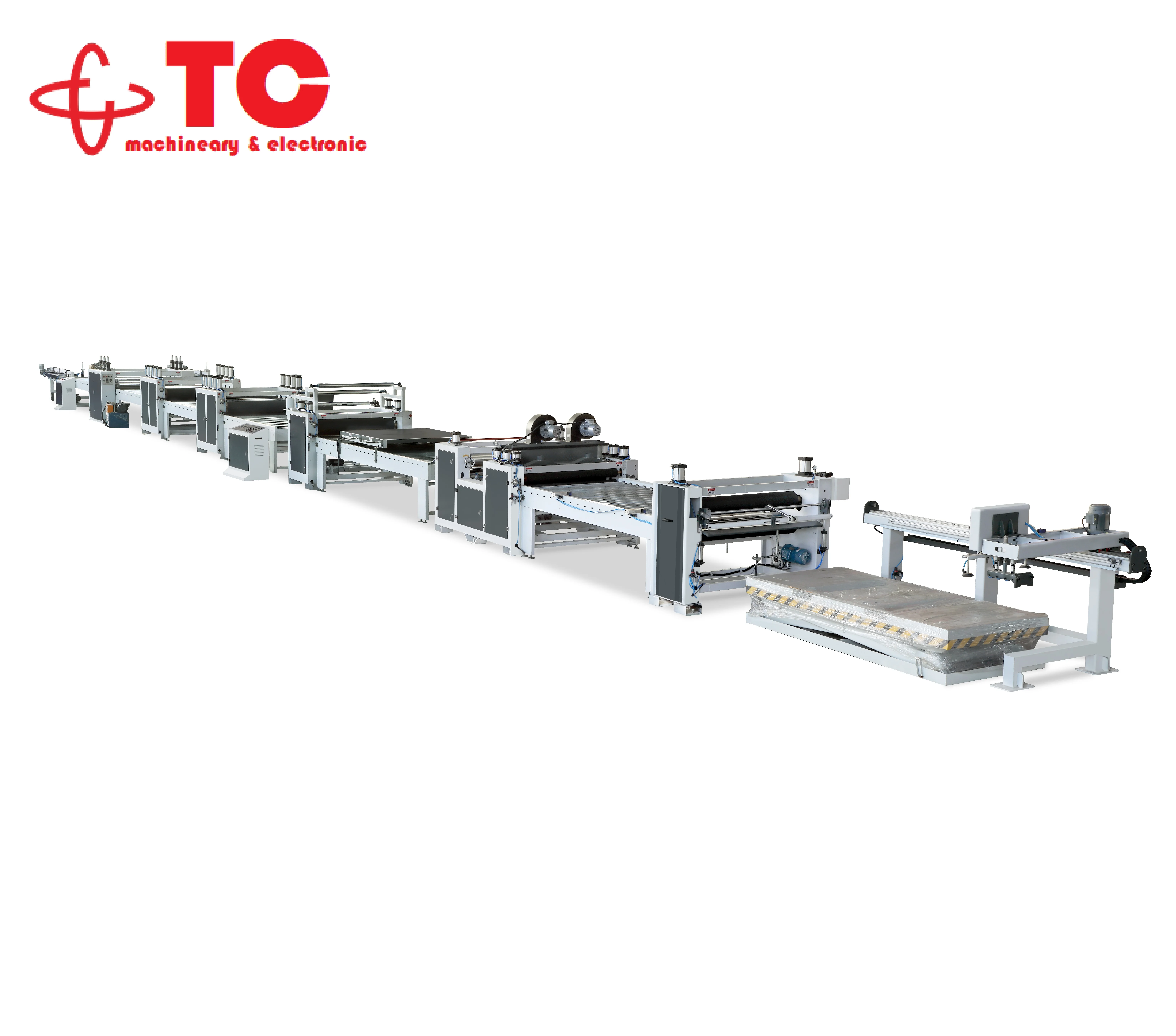 Фошань tc Деревообработка МДФ ламинирование бумаги nachine